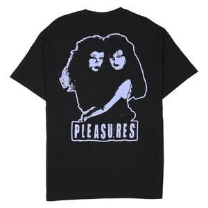 Pleasures Volume T Shirt! Black & Purple Woman. Size Medium